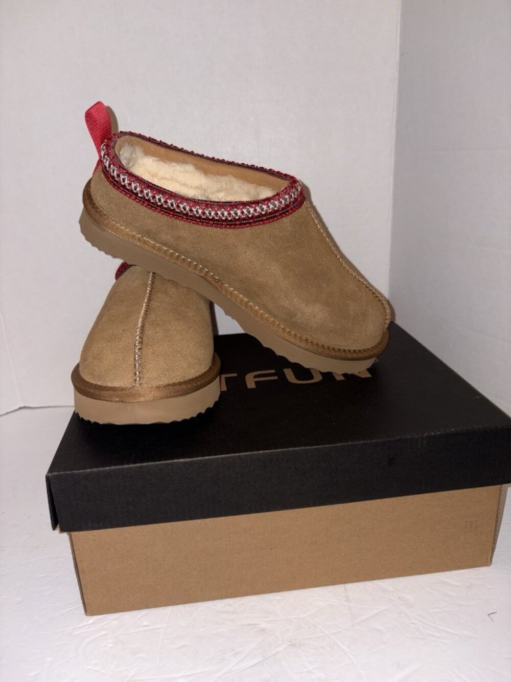 Litfun Thick-Sole Indoor Slippers  Women 9 Plush Lining  Memory Foam For Comfort